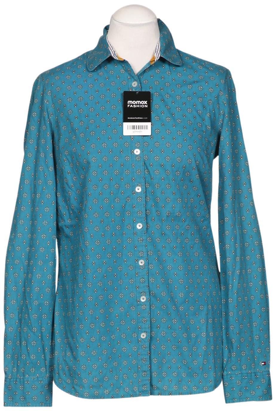 Tommy Hilfiger Women's Blouse Turquoise Size M 2