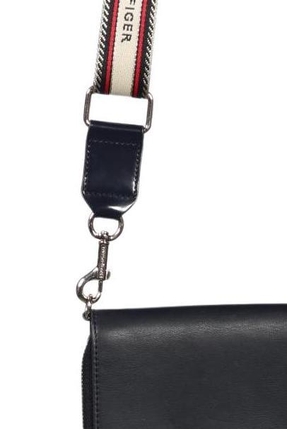 Tommy Hilfiger Small Handbag Navy Synthetic Leather 8