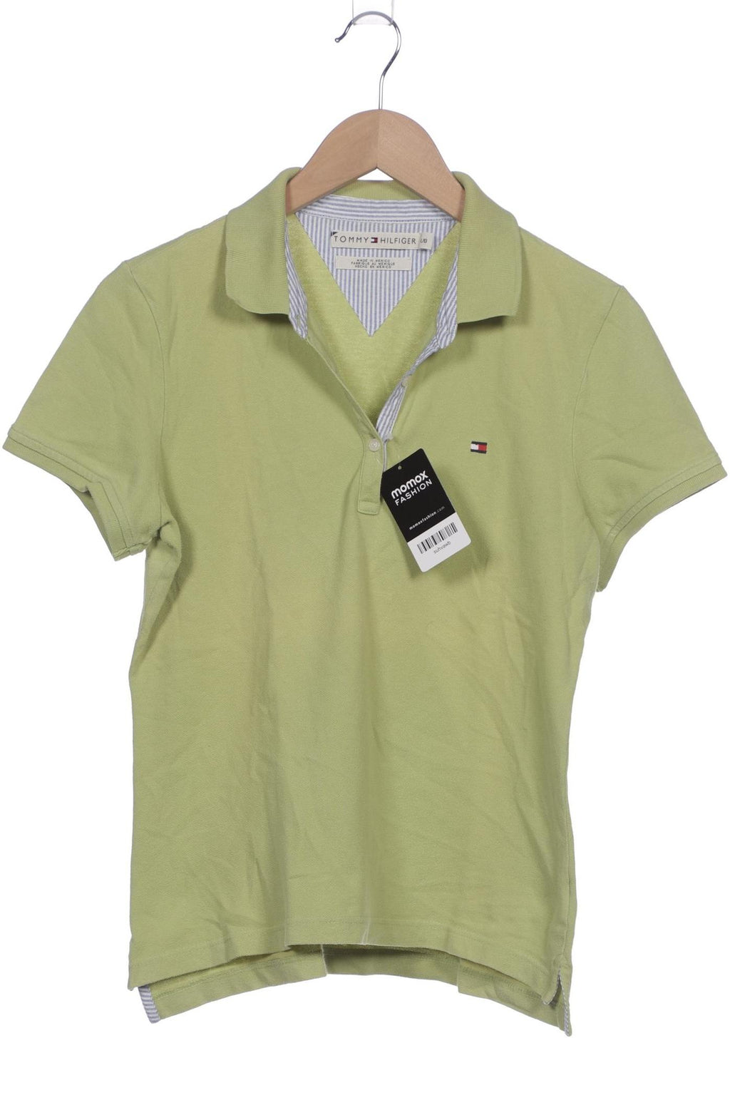Tommy Hilfiger Polo Shirt Green Size L 6