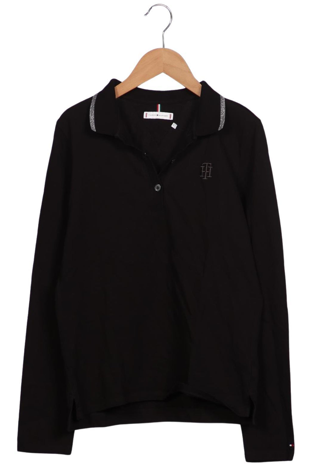 Tommy Hilfiger Polo Shirt Black Size M 10