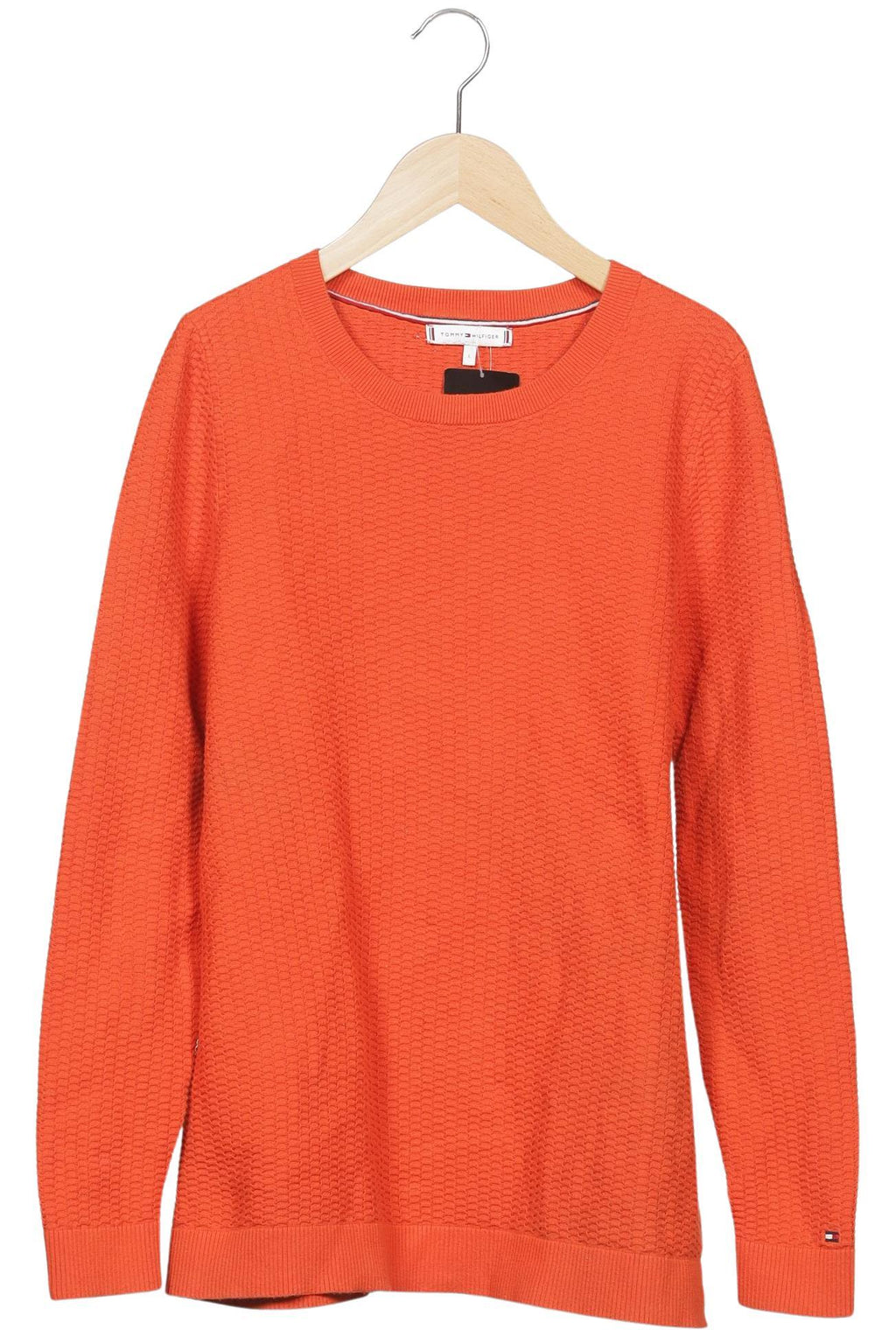 Tommy Hilfiger Women's Sweater Orange L Cotton 4