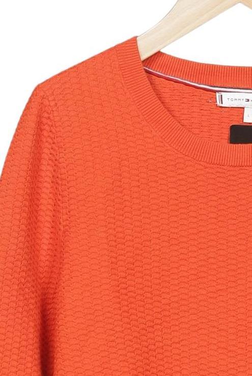 Tommy Hilfiger Women's Sweater Orange L Cotton 6