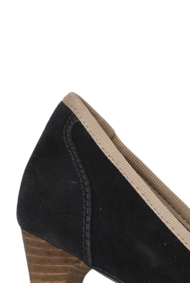 Tommy Hilfiger Damen Pumps Schwarz EU 38 Leder 7