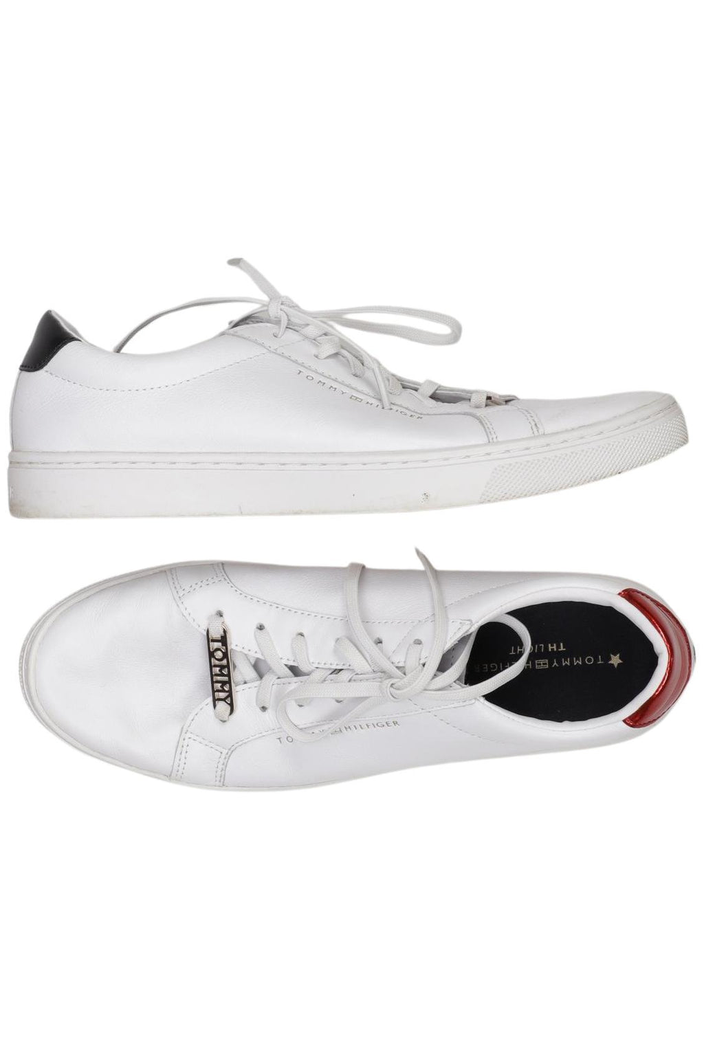 Tommy Hilfiger Women's Sneaker White EU 40 Leather 7