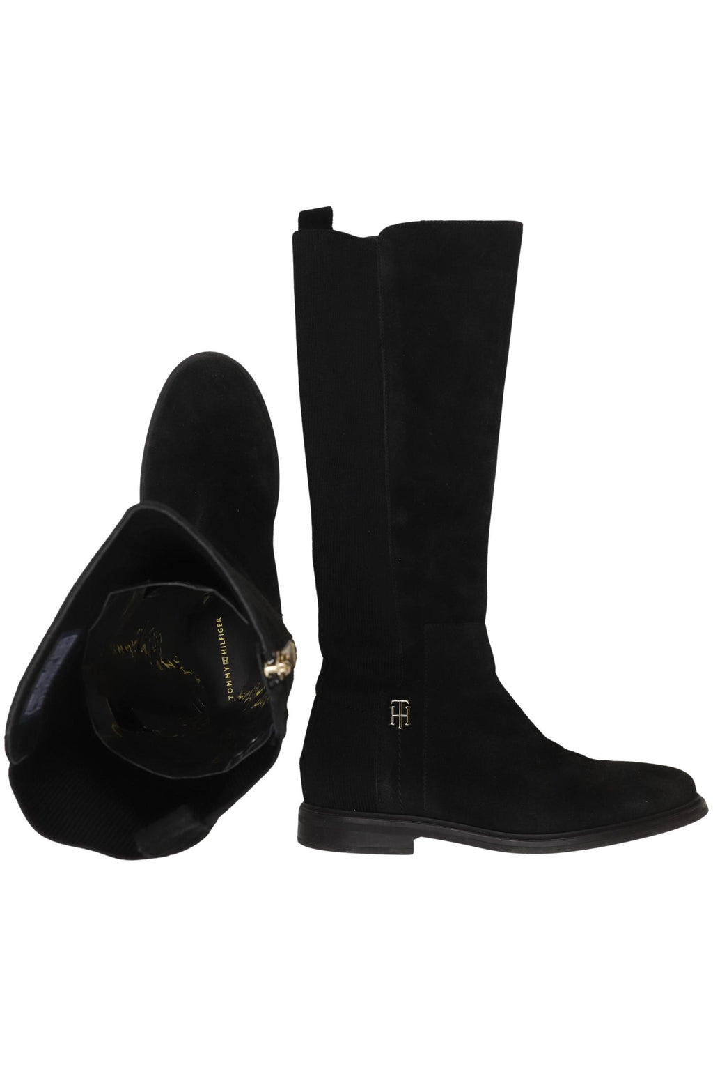 Tommy Hilfiger Women Boots Black 38 Leather 9