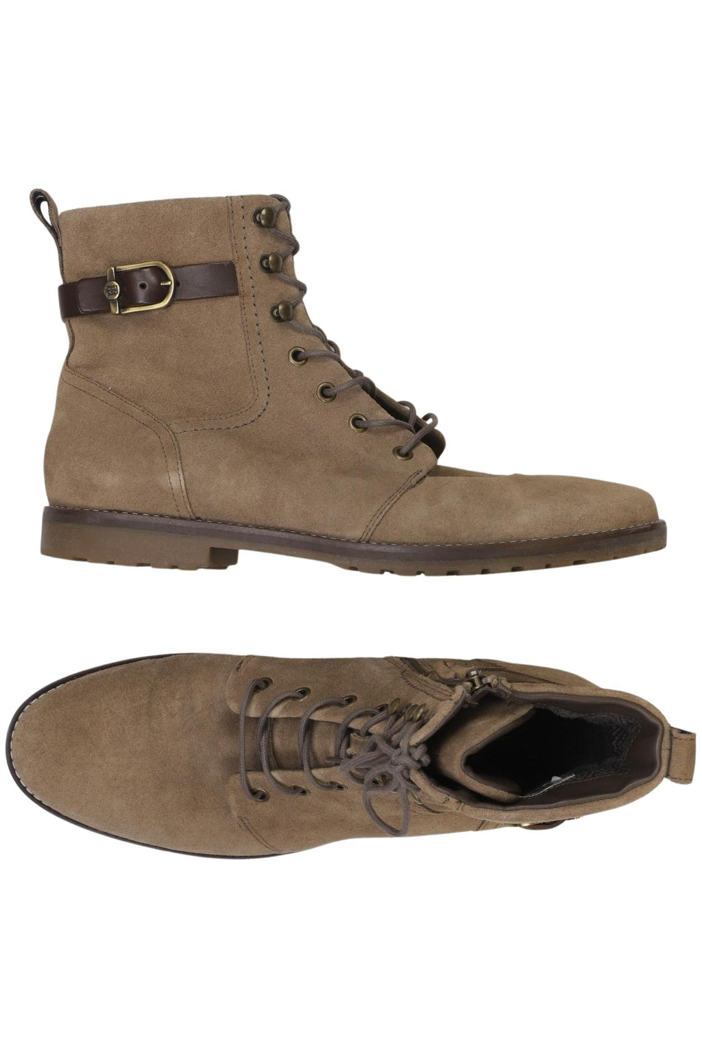 Tommy Hilfiger Women Ankle Boots Brown EU 41 Leather 7