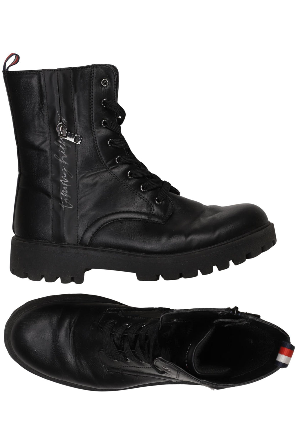 Tommy Hilfiger Women Ankle Boots Black EU 38 Synthetic Leather 6