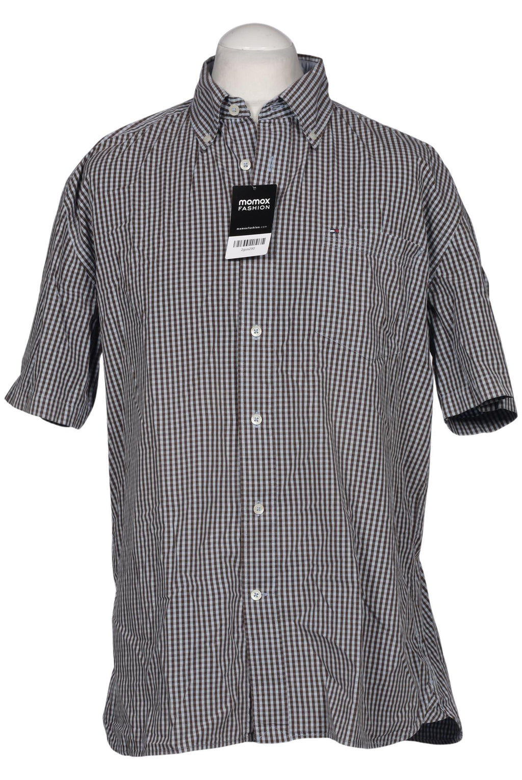 Tommy Hilfiger Herren Hemd Braun L Baumwolle 5
