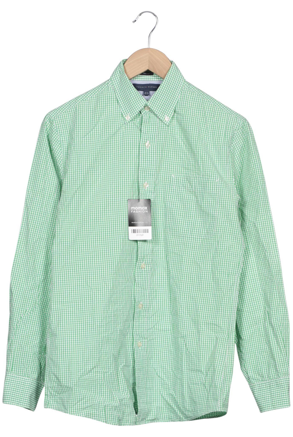 Tommy Hilfiger Men Shirt Green S Cotton 4