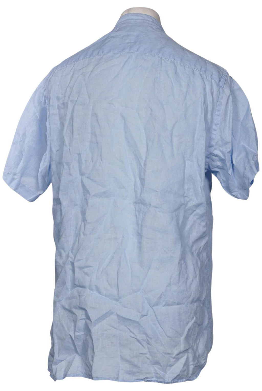 Tommy Hilfiger Herren Hemd Light Blue Linen L 8