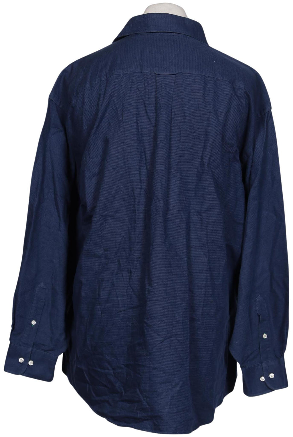Tommy Hilfiger Herrenhemd Marineblau Baumwolle Gr. XL 3