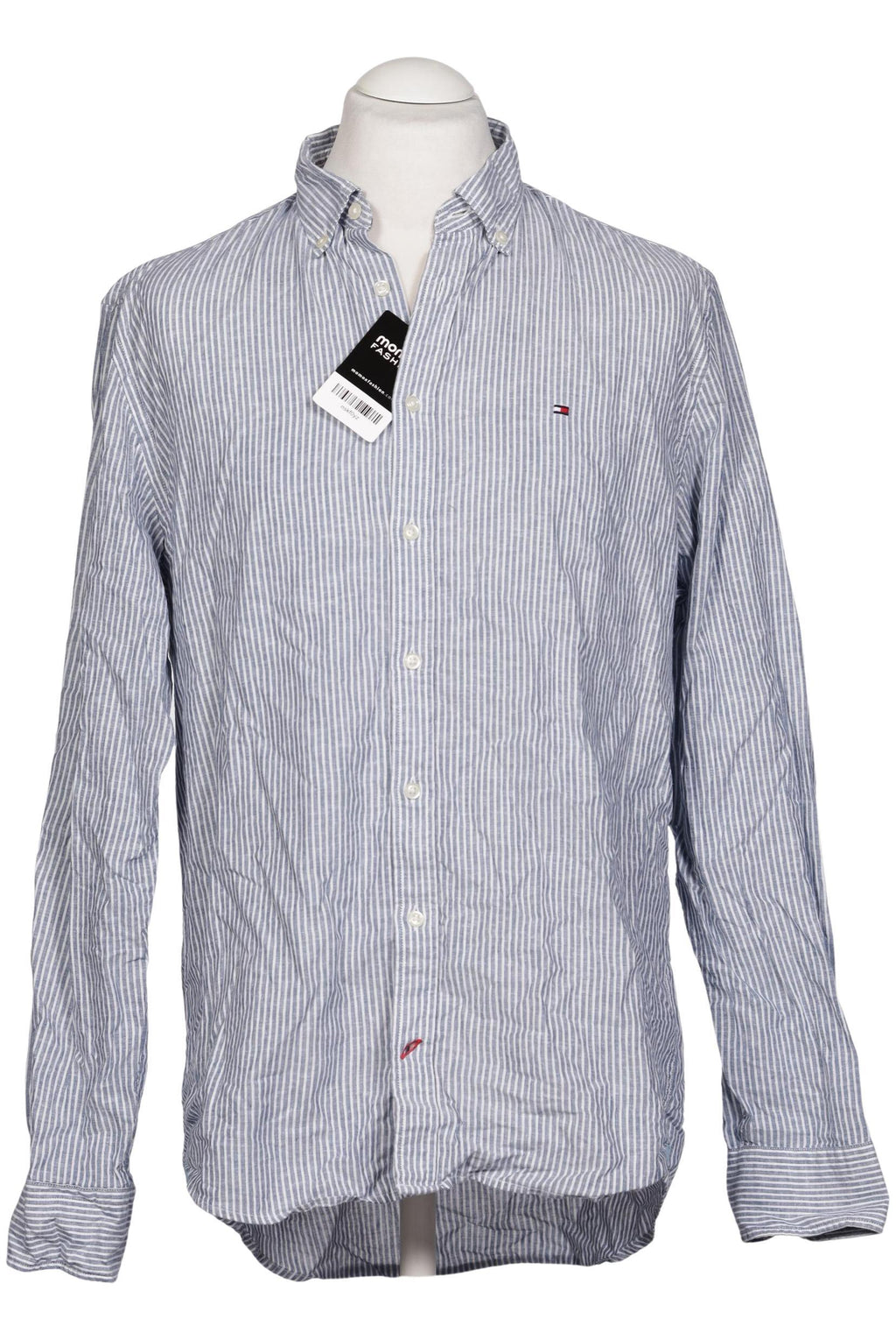 Tommy Hilfiger Shirt Multicolor L Cotton Linen 4