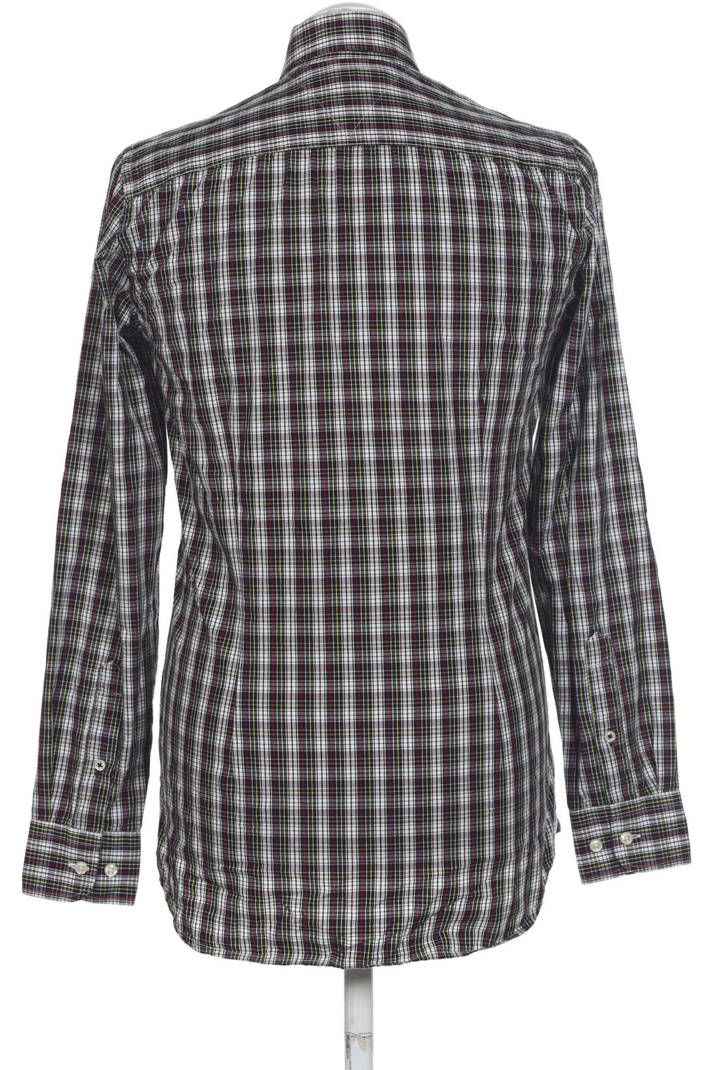 Tommy Hilfiger Herren Hemd Schwarz Gr. S Baumwolle 3