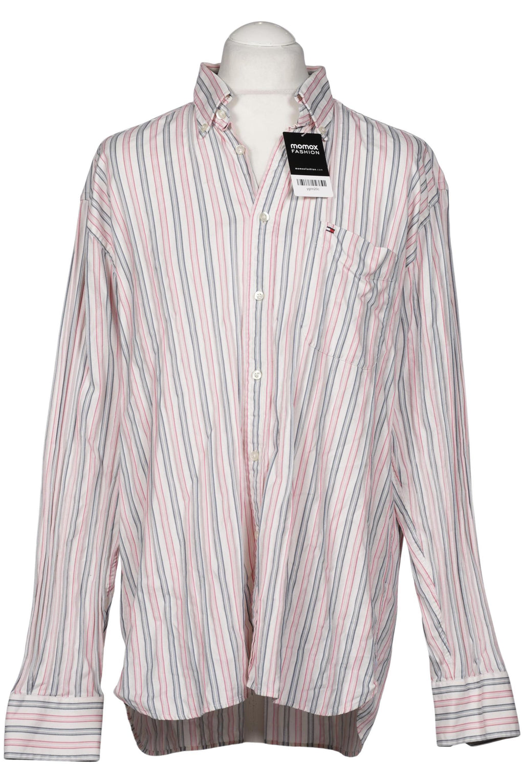 Tommy Hilfiger Herren Hemd White XL Cotton 9