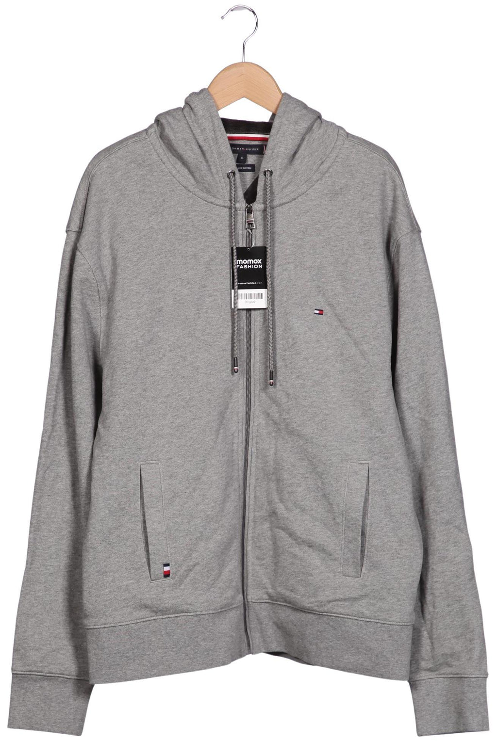 Tommy Hilfiger Herren Kapuzenpullover Grau XL 2