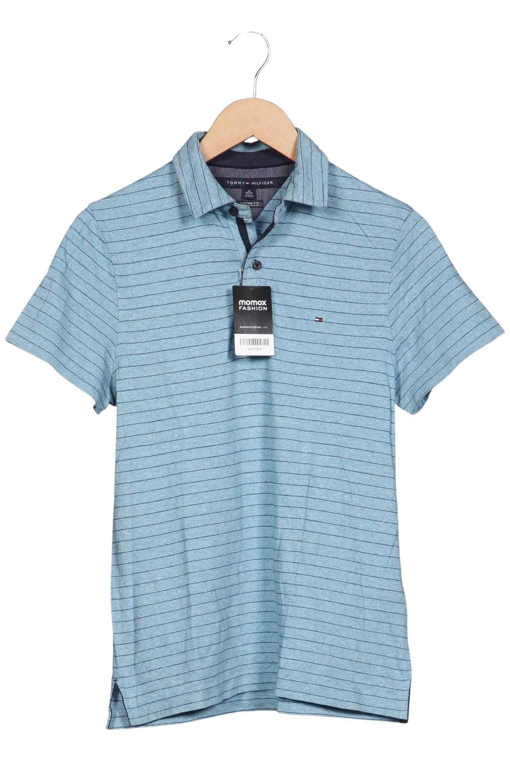 Tommy Hilfiger Herren Poloshirt, Hellblau, Gr. XS 3