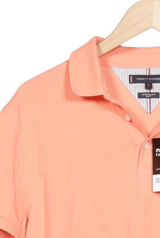 Tommy Hilfiger Polo Shirt Orange Size L 3