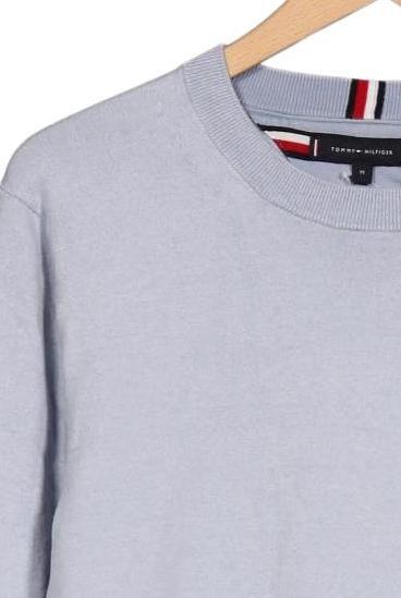 Tommy Hilfiger Men's Sweater Light Blue M Cotton Blend 4