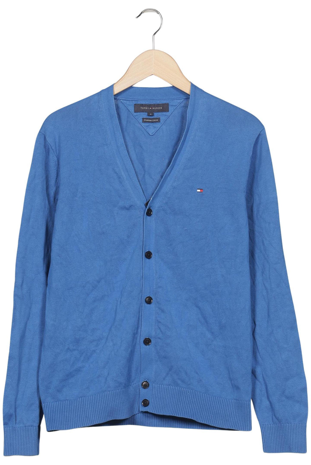 Tommy Hilfiger Knit Jacket Blue Medium 4