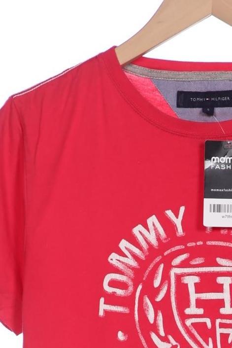 Tommy Hilfiger Herren T-Shirt, Rot, Gr. S 10