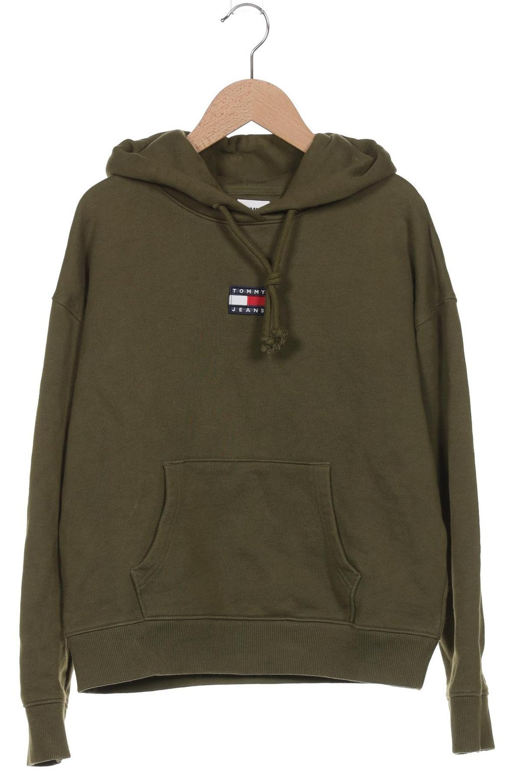 Tommy Jeans Damen Kapuzenpullover Grün S 7