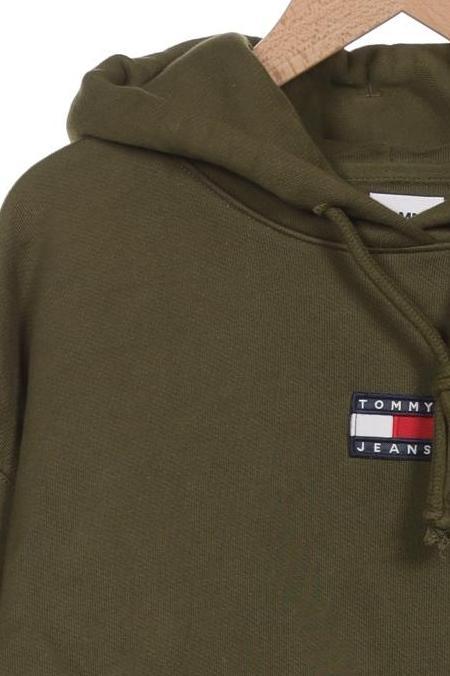 Tommy Jeans Damen Kapuzenpullover Grün S 9