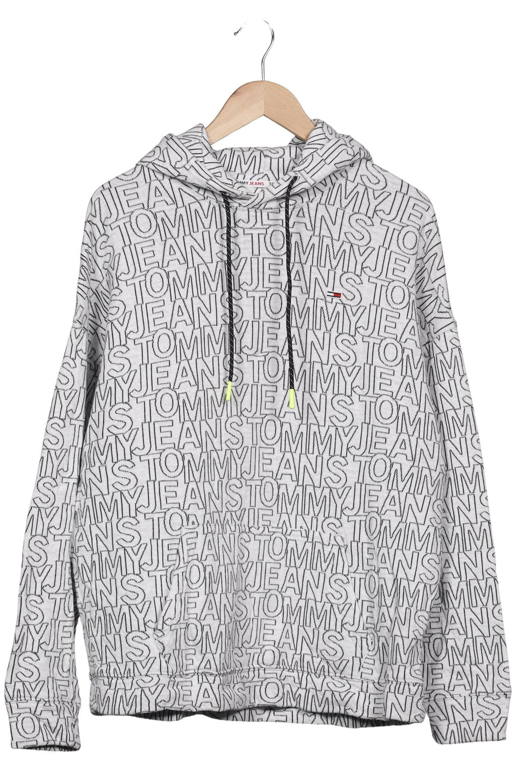 Tommy Jeans Hooded Sweatshirt White Size S 4