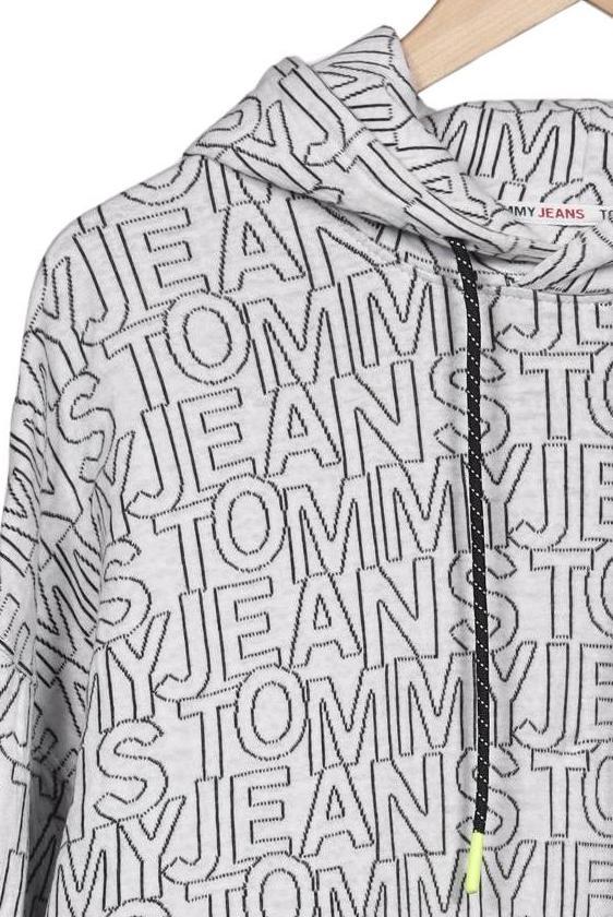 Tommy Jeans Hooded Sweatshirt White Size S 6