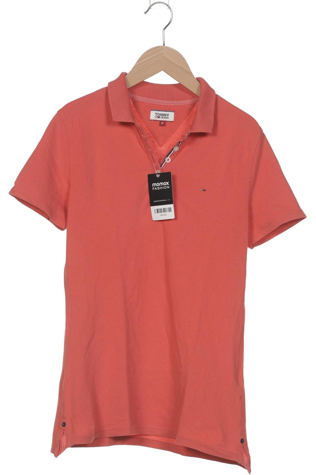 Tommy Jeans Poloshirt Femme Orange Taille M 3