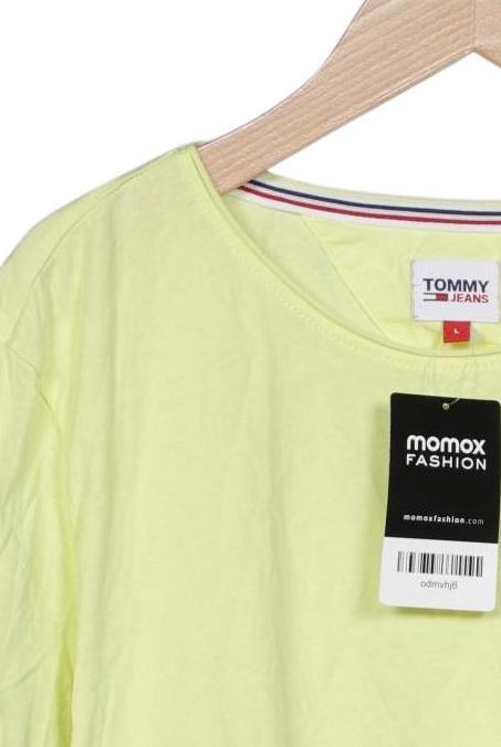 Tommy Jeans T-Shirt Yellow L Cotton 9