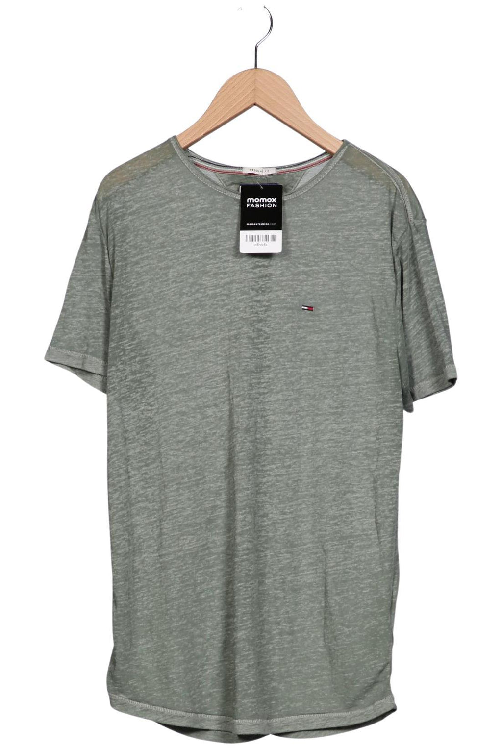 Tommy Jeans Women's T-Shirt Green Size S 4