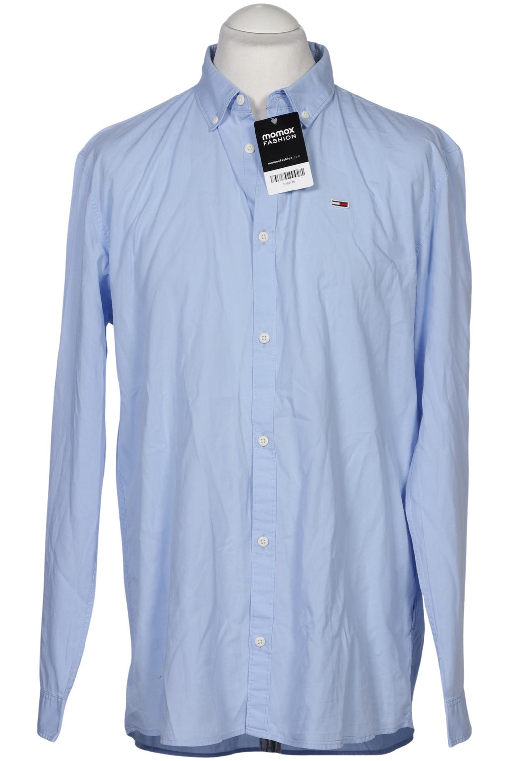 Tommy Jeans Men Shirt Light Blue XL Cotton 9