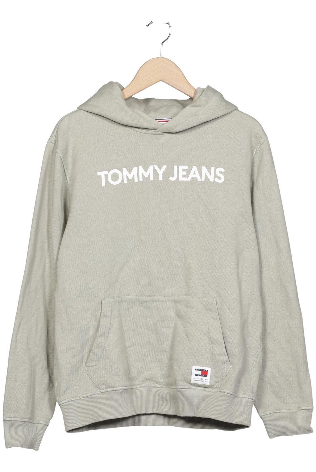 Tommy Jeans Hooded Sweatshirt Light Green M 2