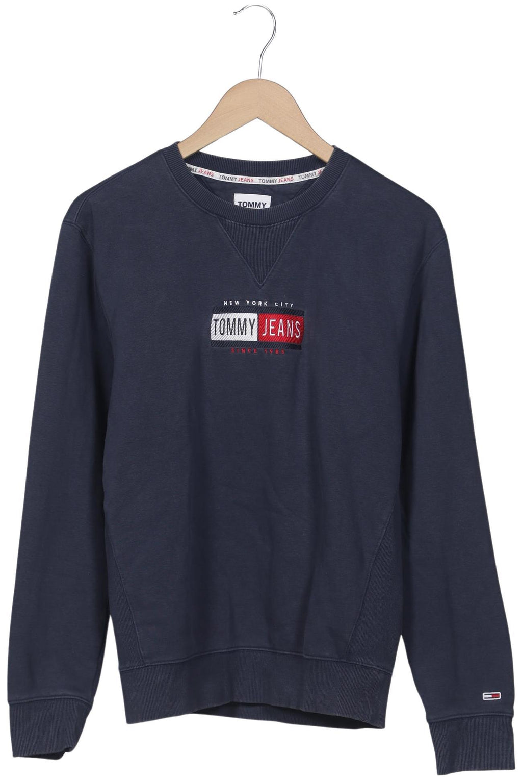 Tommy Jeans Men Sweater Navy Size S 2