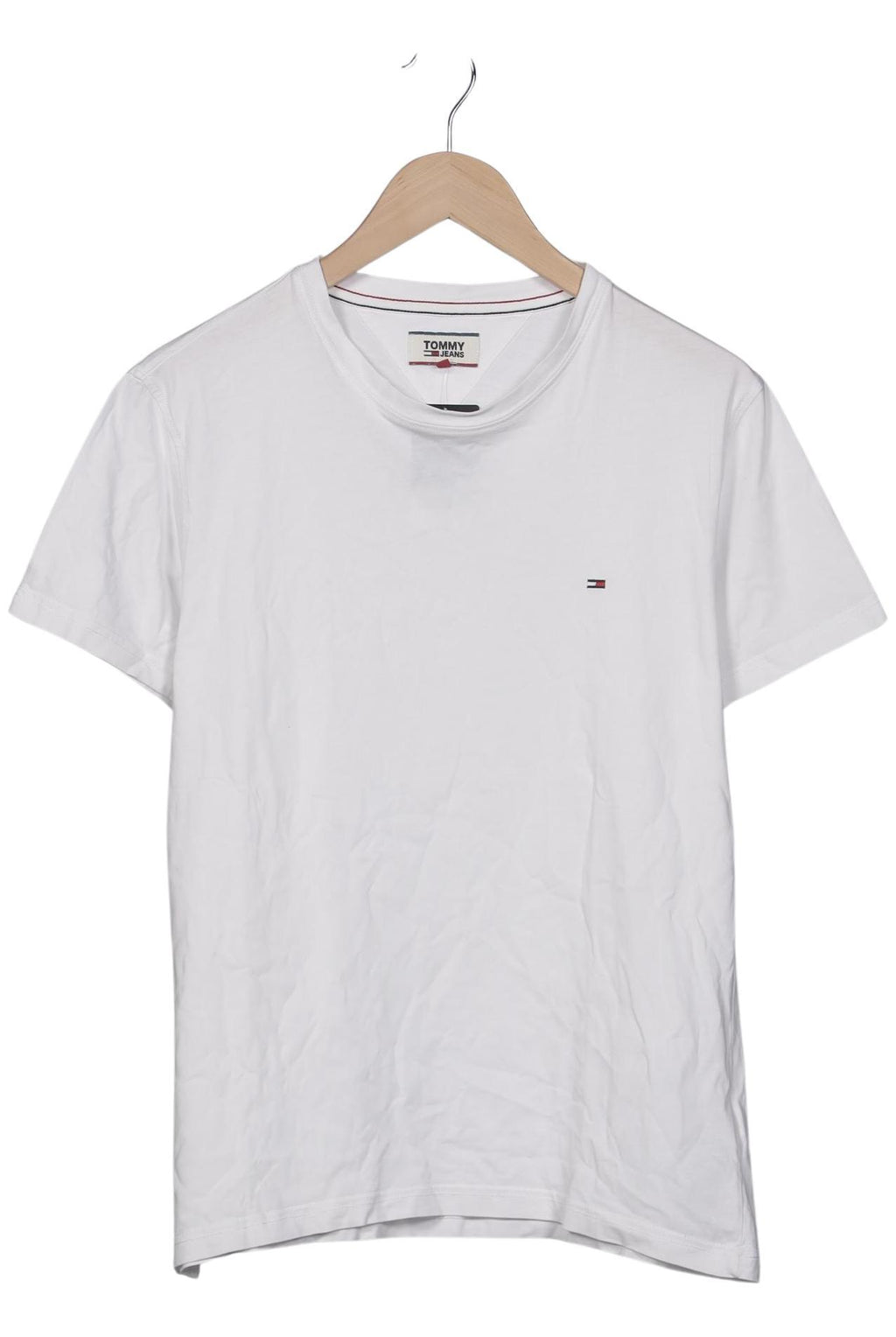 Tommy Jeans T-Shirt White L Cotton 4