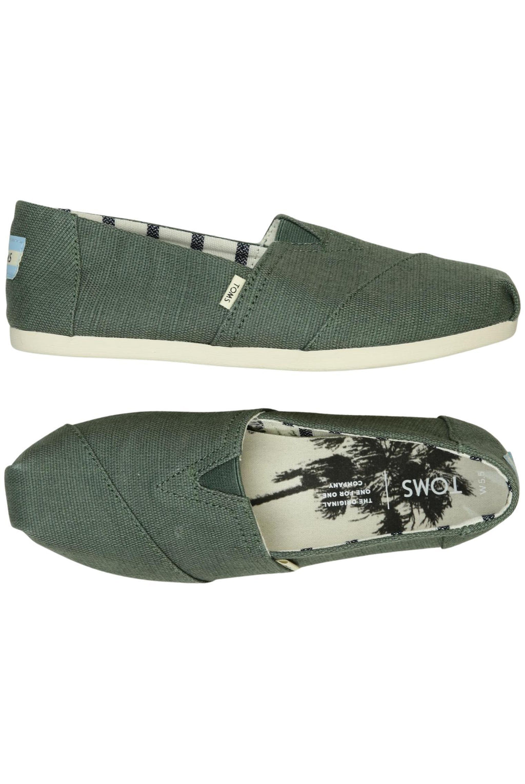Toms Damen Halbschuh Grün EU 36 3