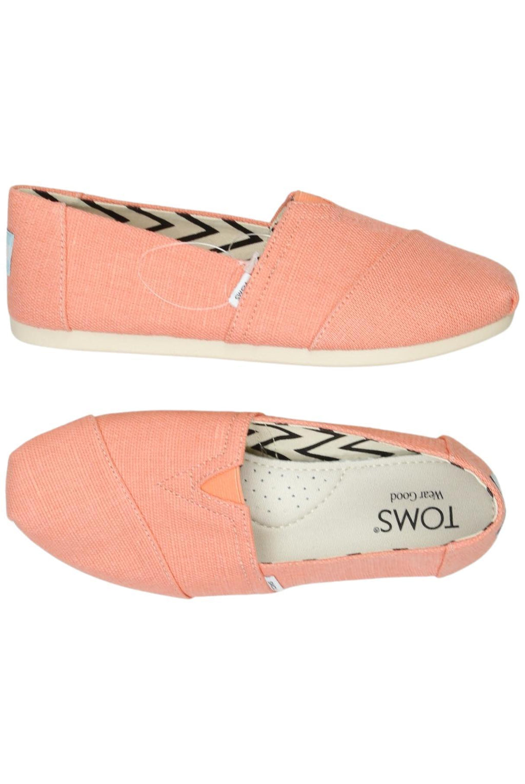 TOMS Women Flat Shoe Orange EU 36 2