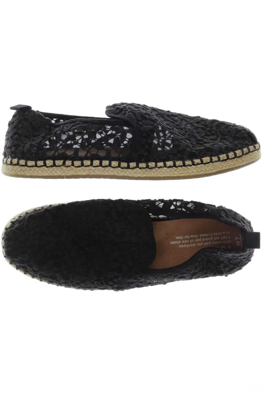Toms Women's Half Shoe Black EU 37.5 6