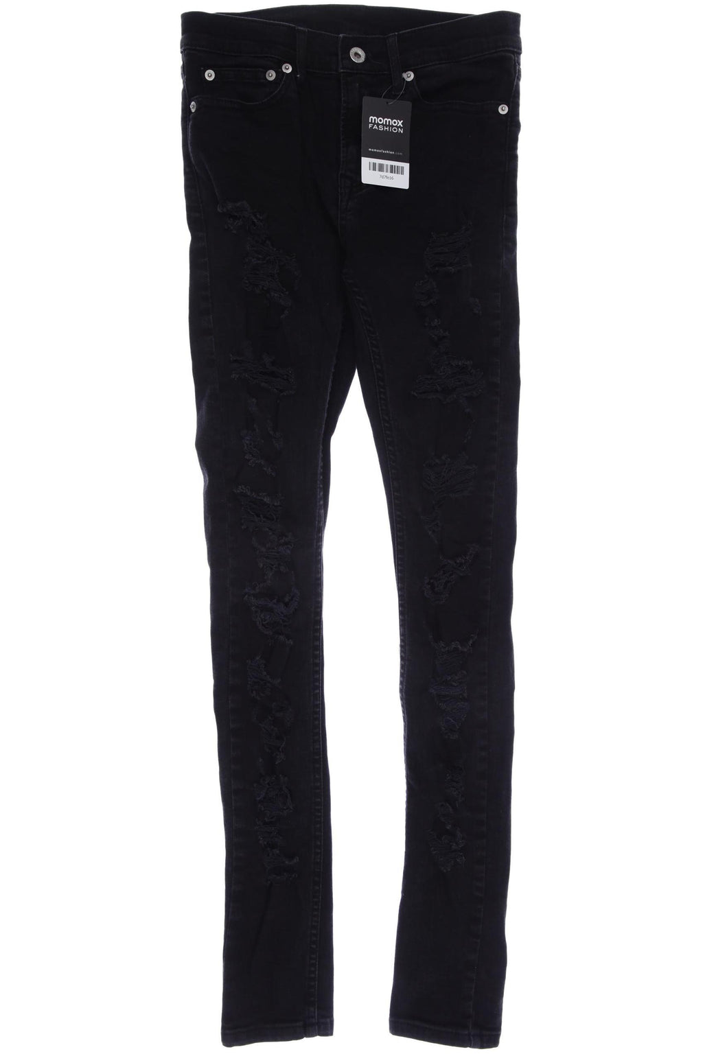 Topman Herren Jeans Grau W30 Baumwolle Elasthan 4