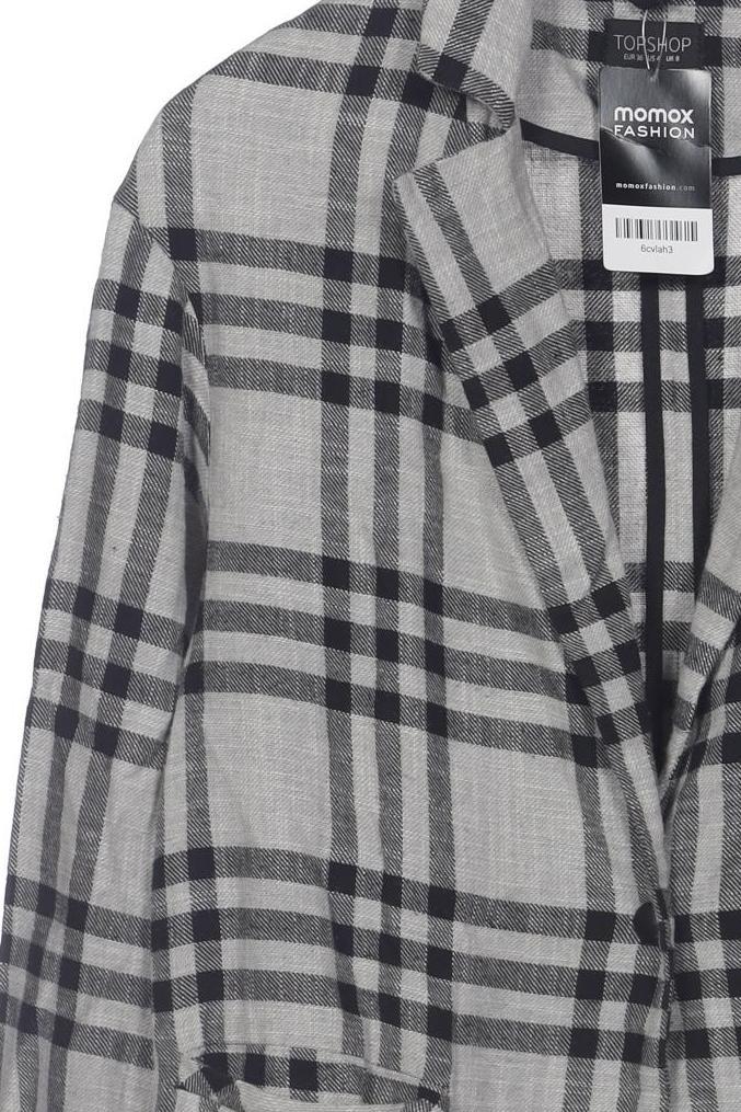 Topshop Women Coat Gray EU 36 6