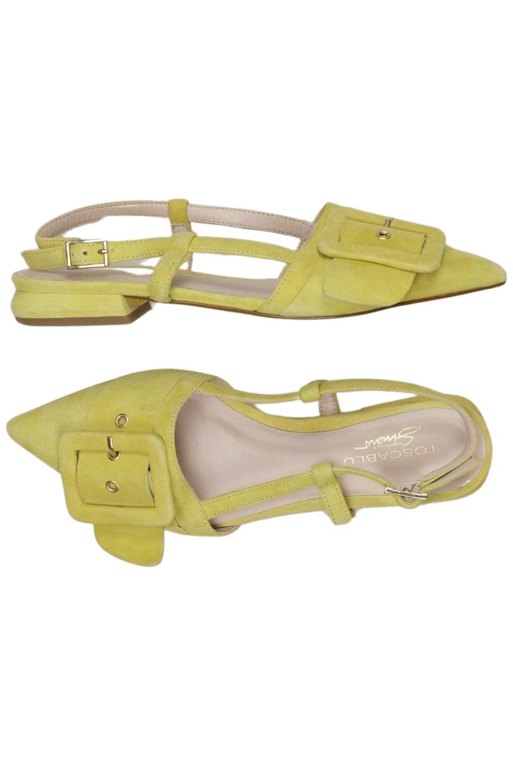 Tosca Blu Women Sandals Yellow EU 35 Leather 2