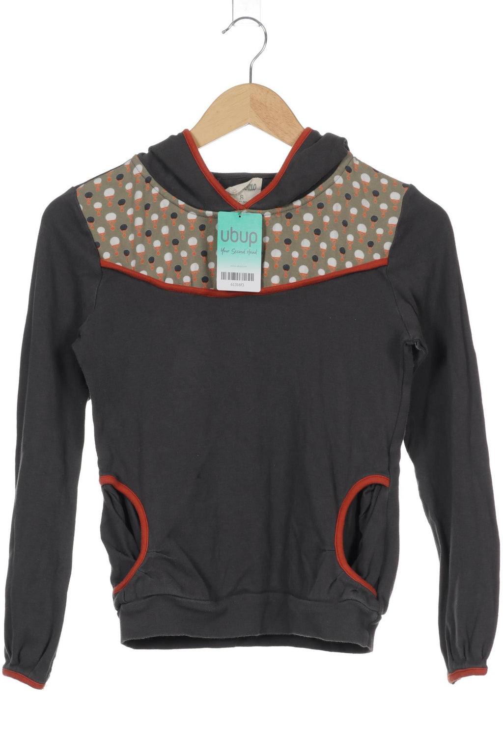 Tranquillo Women Hoodie Gray Size S Cotton 8