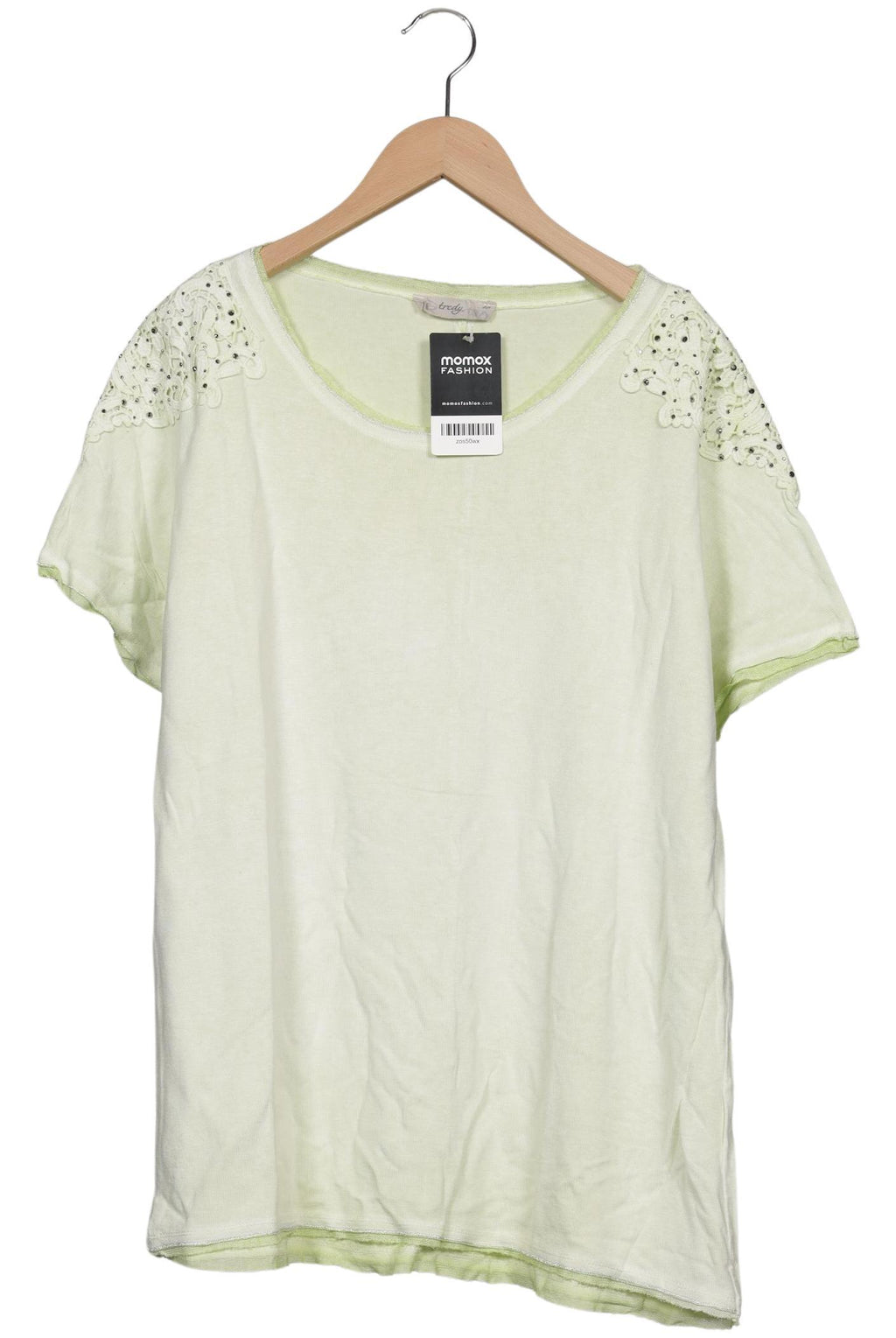 tredy Damen T-Shirt Hellgrün EU 40 4