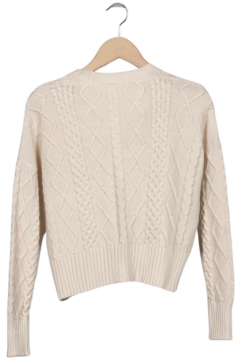 Trendyol Women's Cardigan Cream White Size S Synthetic 3