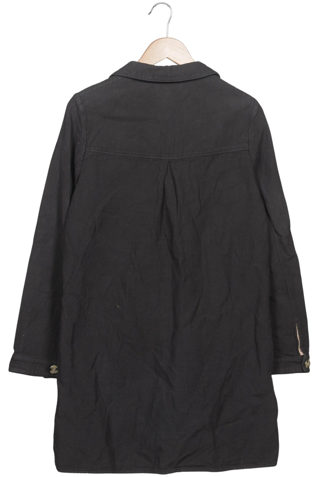Zara TRF Coat Black Size S 3
