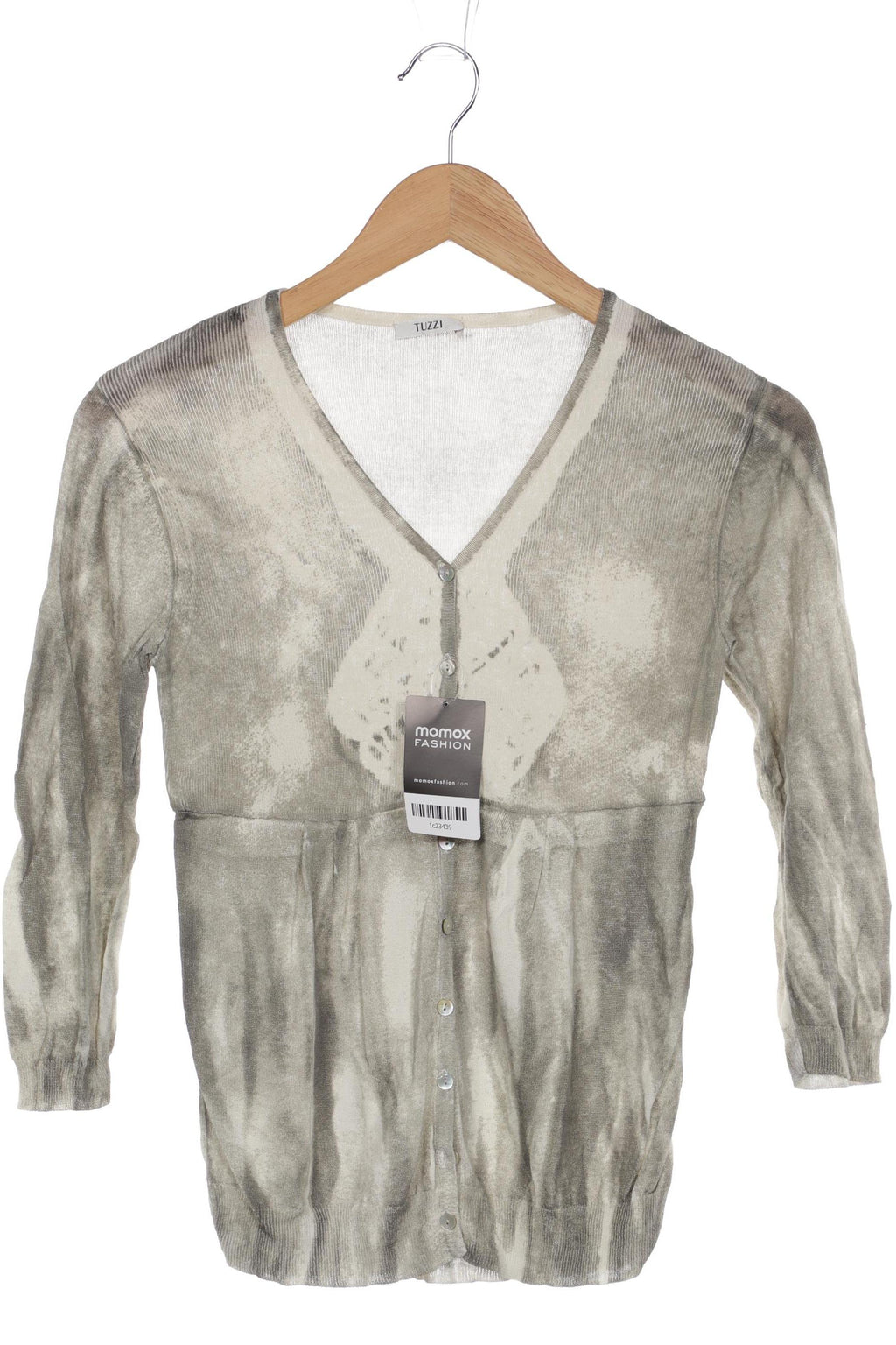 Tuzzi Knit Cardigan Gray XS 4