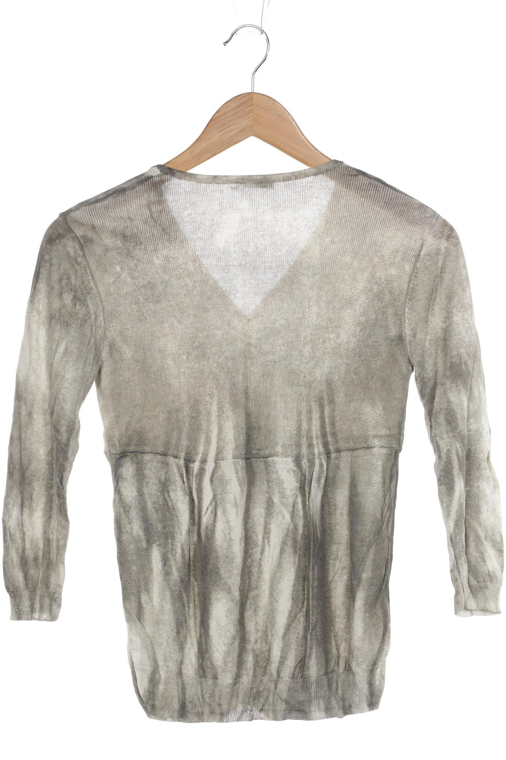 Tuzzi Knit Cardigan Gray XS 5