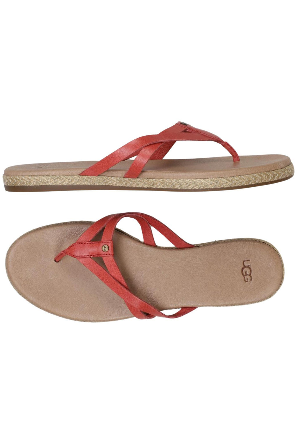 UGG Women's Sandals Red EU 40 Leather 2