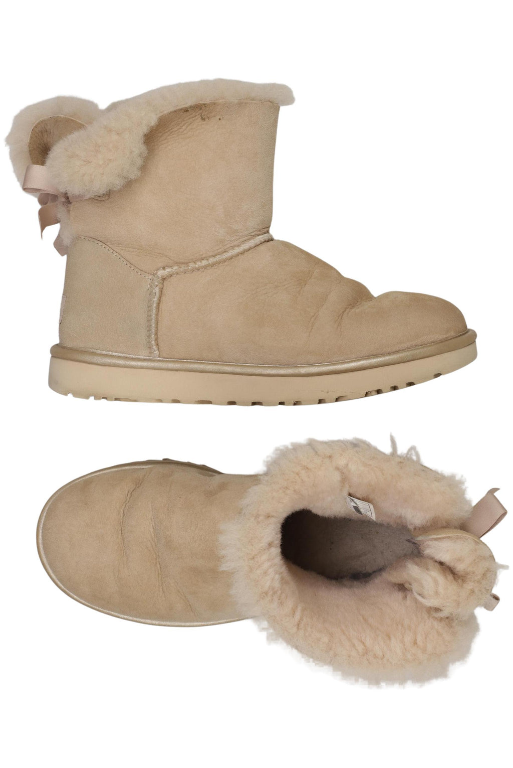 UGG Women's Ankle Boot Beige EU 39 Leather 5