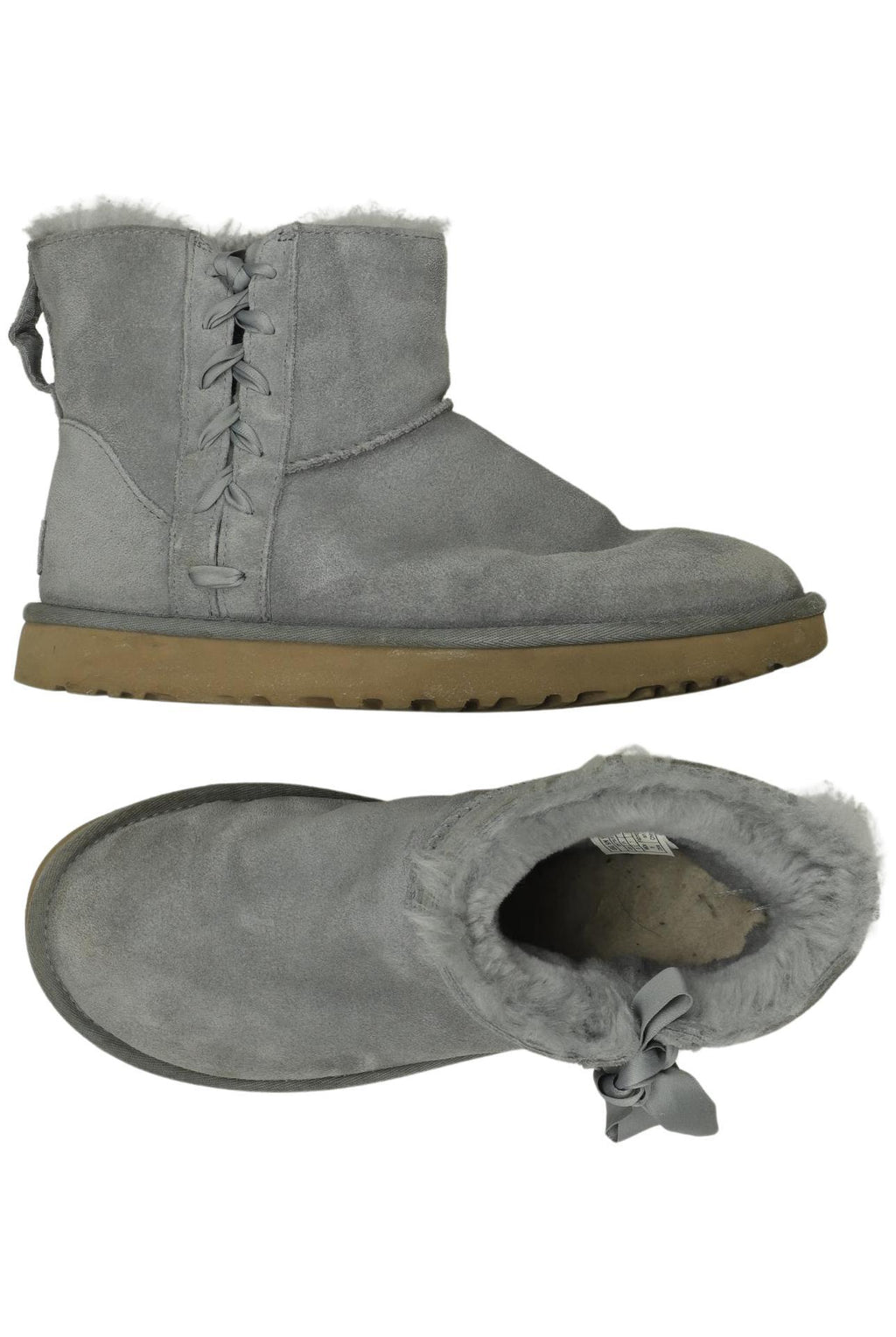 UGG Damen Stiefelette Grau EU 40 Leder 6